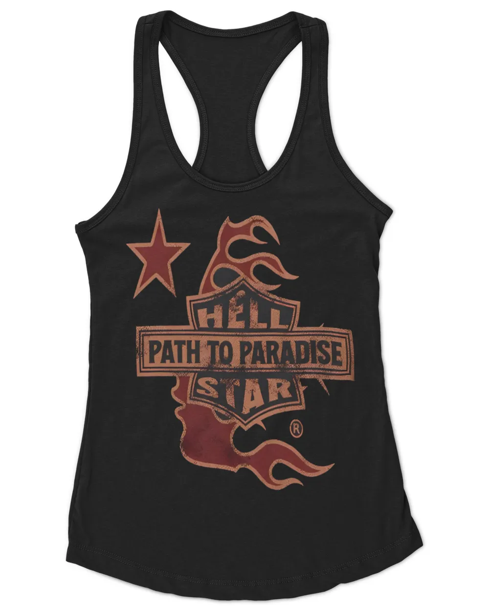 Hellstar Tour tee Women's Ideal Racerback Tank black xs