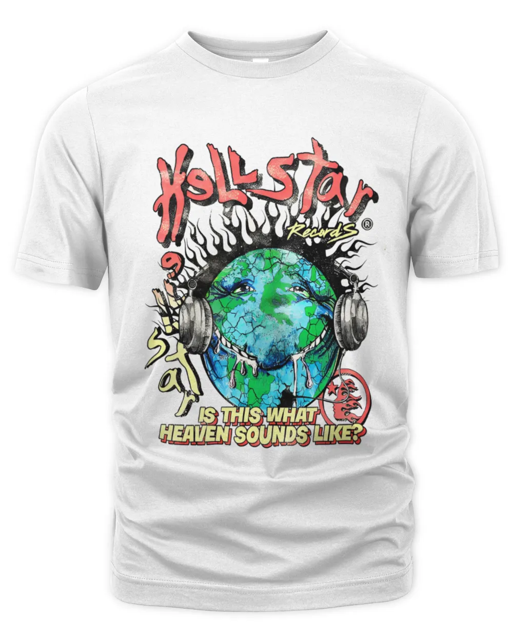 Hellstar Clothing Sounds Like Heaven Shirt Unisex Premium T-Shirt white s