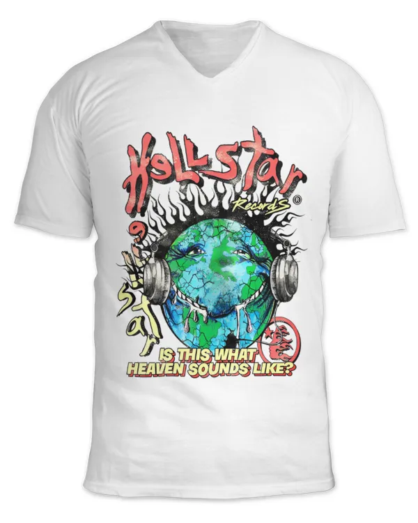 Unisex Jersey SS V-Neck T-Shirt